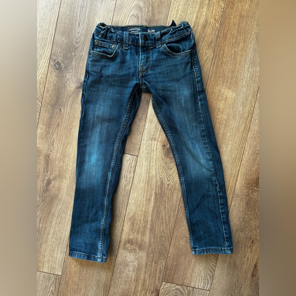 Signature by Levi Strauss Kids Dark Wash Jeans